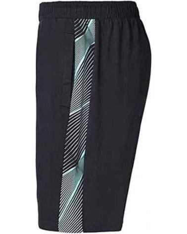 KAPPA EVEIG GRAPHIK BLACK SPORT SHORTS FOR MEN NEGRO