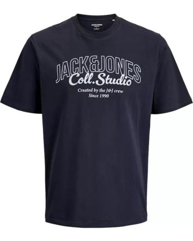 JACK & JONES JJMAKOTO T-SHIRT MARINEBLAU MEHRFARBIG MULTICOLOR