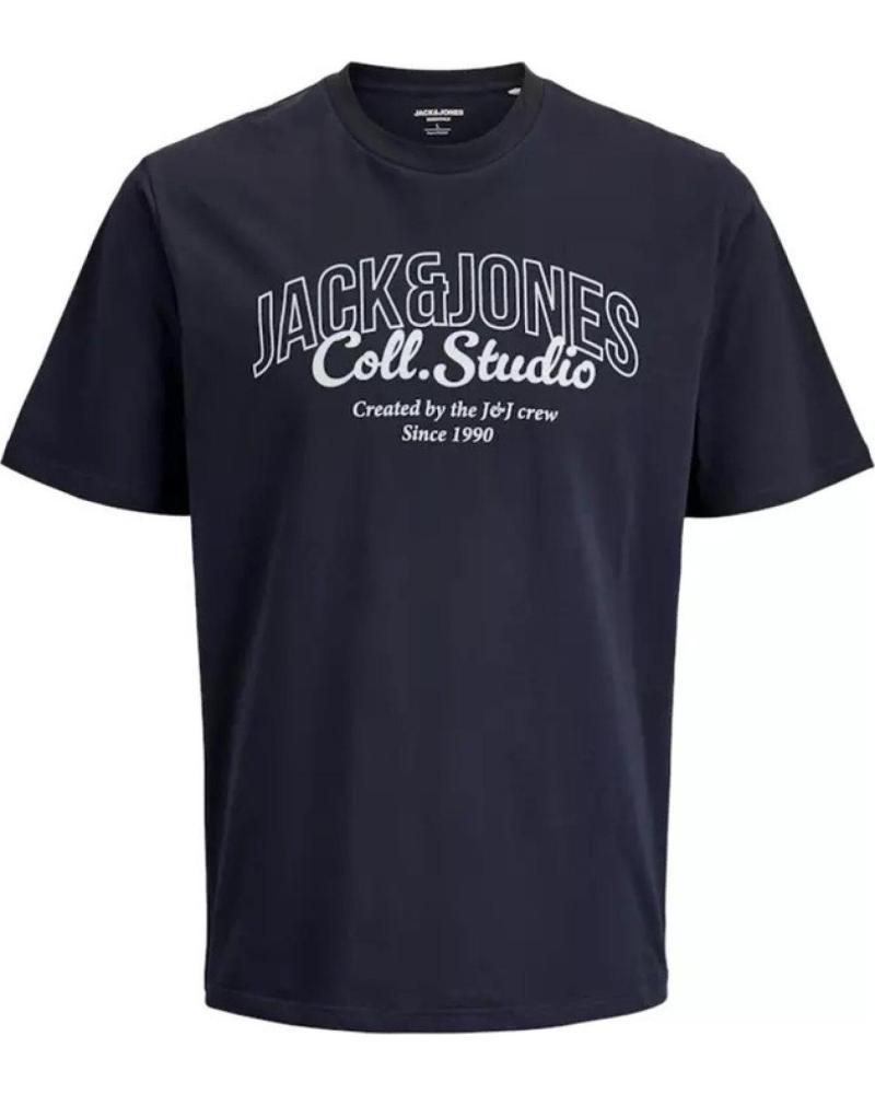 JACK & JONES JJMAKOTO T-SHIRT MARINEBLAU MEHRFARBIG MULTICOLOR
