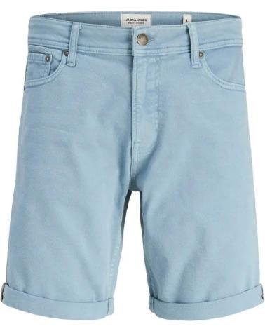 JACK & JONES JJIRICK JJIORIGINAL AM 360 SHORTS HELLBLAU MULTICOLOR