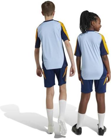 PANTALONCINI ALLENAMENTO ADIDAS REAL MADRID 2024-25 BAMBINO BLU AZUL