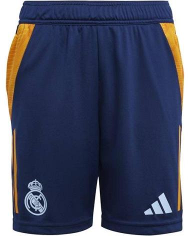 PANTALONCINI ALLENAMENTO ADIDAS REAL MADRID 2024-25 BAMBINO BLU AZUL