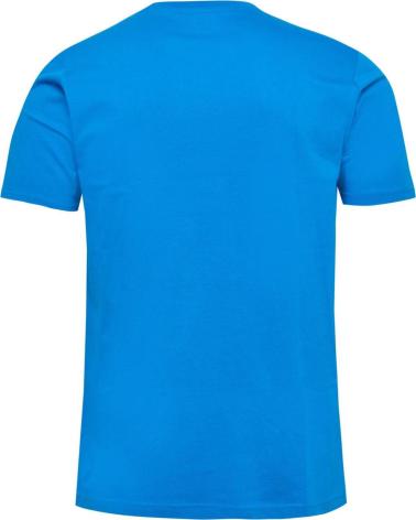HUMMEL ELEMENTAL SPORT T-SHIRT MIT LOGO BLAU MULTICOLOR