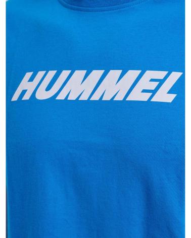HUMMEL ELEMENTAL SPORT T-SHIRT MIT LOGO BLAU MULTICOLOR