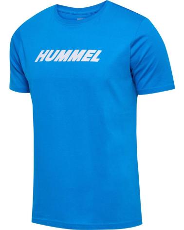 HUMMEL ELEMENTAL SPORT T-SHIRT MIT LOGO BLAU MULTICOLOR