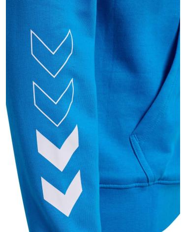 HUMMEL ELEMENTAL HOODIE BLUE HOODED SWEATSHIRT AZUL