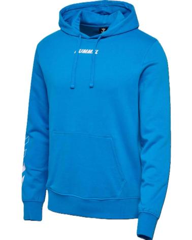 HUMMEL ELEMENTAL HOODIE BLUE HOODED SWEATSHIRT AZUL