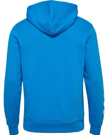 HUMMEL ELEMENTAL HOODIE BLUE HOODED SWEATSHIRT AZUL