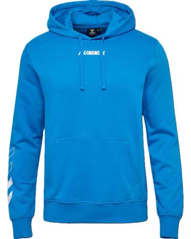 HUMMEL ELEMENTAL HOODIE BLUE HOODED SWEATSHIRT AZUL