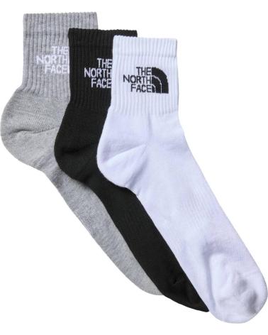 THE NORTH FACE 3-PACK MULTICOLOR ANKLE SOCKS MULTICOLOR