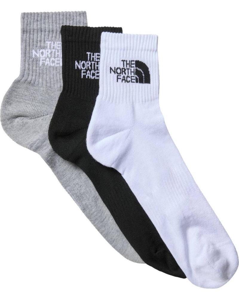 THE NORTH FACE 3-PACK MULTICOLOR ANKLE SOCKS MULTICOLOR