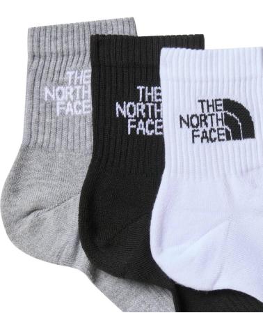 THE NORTH FACE 3-PACK MULTICOLOR ANKLE SOCKS MULTICOLOR