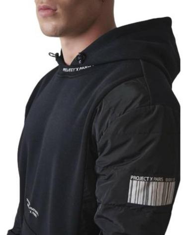 SWEAT À CAPUCHE PROJECT X PARIS NOIR NEGRO