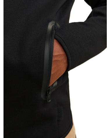JACK & JONES VESTE FUSION SWEAT ZIP HOOD NOIRE NEGRO