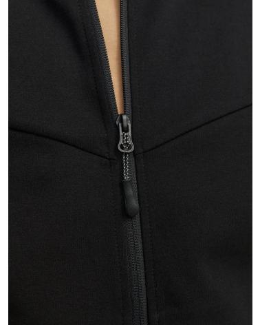 JACK & JONES VESTE FUSION SWEAT ZIP HOOD NOIRE NEGRO