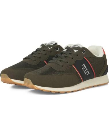 JACK & JONES SCARPE DA GINNASTICA JFWSPIRIT RUNNER VERDE OLIVA VERDE