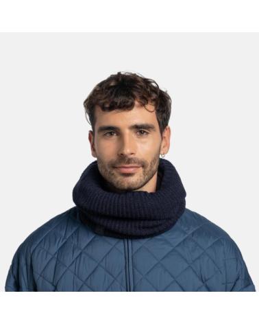 BUFF KNITTED THERMAL NECK WARMER NAVY BLUE AZUL
