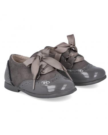 Zapatos de Niño BUBBLE BOBBLE BUBBLE KIDS A1789 ZAPATOS INGLESITO UNI GRIS