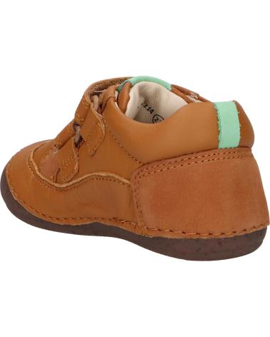 Schuhe für Mädchen und Junge KICKERS 894563-10 SOSTANKRO SHEE 114 CAMEL