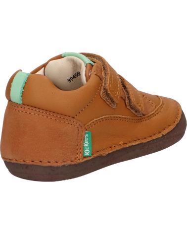 Schuhe für Mädchen und Junge KICKERS 894563-10 SOSTANKRO SHEE 114 CAMEL