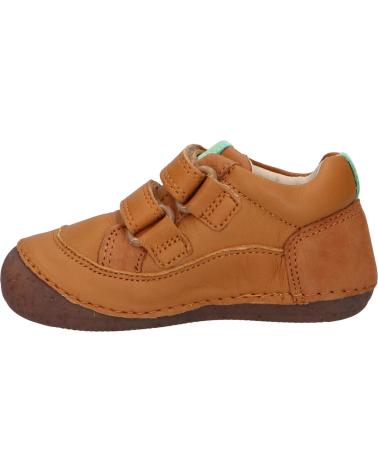Schuhe für Mädchen und Junge KICKERS 894563-10 SOSTANKRO SHEE 114 CAMEL