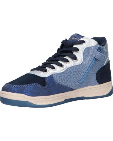 Sapatilhas de Menina e Menino KICKERS 910881-30 KICKLAX 103 MARINE BLEU LEO