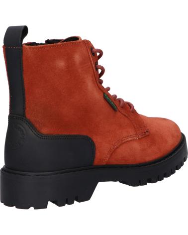 Botas de Mujer KICKERS 911411-50 KICK DECKLOCK 173 ORANGE ROUILLE