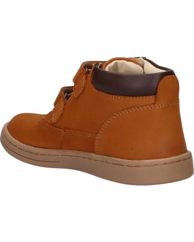 Botins de Menino KICKERS 571987-30 TACKEASY GOLF 116 CAMEL MARRON
