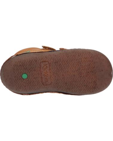 Schuhe für Mädchen und Junge KICKERS 894563-10 SOSTANKRO SHEE 114 CAMEL