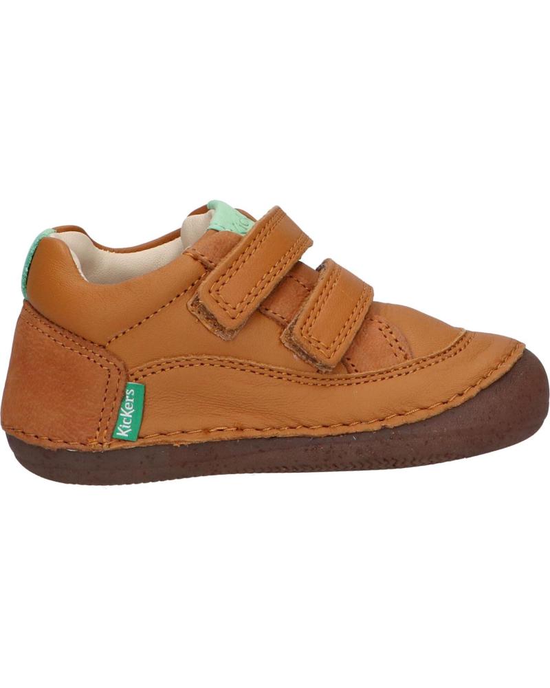 Schuhe für Mädchen und Junge KICKERS 894563-10 SOSTANKRO SHEE 114 CAMEL