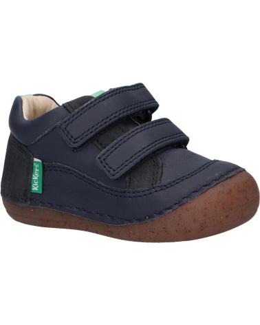 Schuhe für Mädchen und Junge KICKERS 894563-10 SOSTANKRO SHEE 10 MARINE