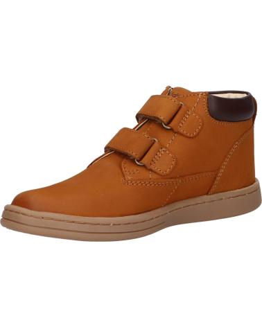 Botins de Menino KICKERS 571987-30 TACKEASY GOLF 116 CAMEL MARRON