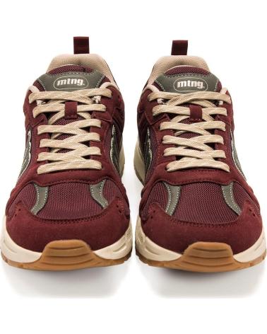 SNEAKERS CASUAL MTNG 84765 ROSSE CON PANNELLI E SUOLA COMFORT ROJO