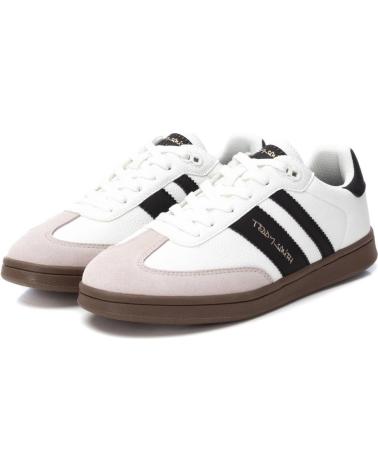 SCARPE SPORTIVE TEDDY SMITH 120032 BIANCHE E NERE NEGRO