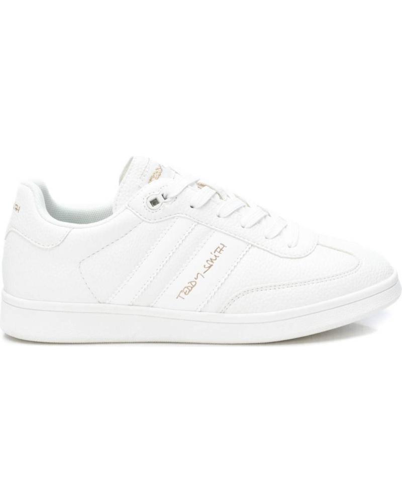 SNEAKERS CASUAL TEDDY SMITH 120033 BIANCHE DA UOMO BLANCO