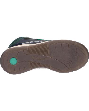 Stivaletti per Bambino KICKERS 910890-30 KICKOSTA 103 MARINE VERT