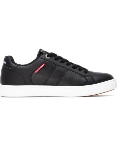 TEDDY SMITH 120307 SCHWARZE SNEAKER - KLASSISCHER URBANER STIL NEGRO