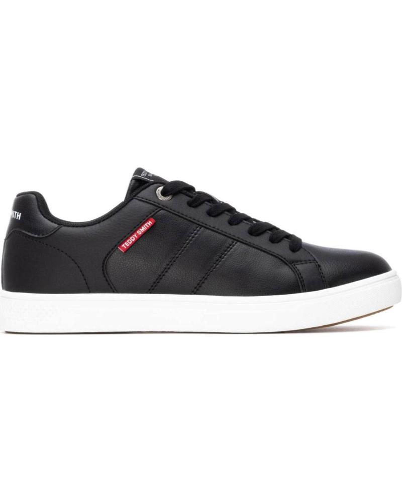 TEDDY SMITH 120307 SCHWARZE SNEAKER - KLASSISCHER URBANER STIL NEGRO