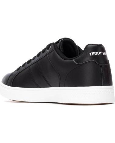 TEDDY SMITH 120307 SCHWARZE SNEAKER - KLASSISCHER URBANER STIL NEGRO