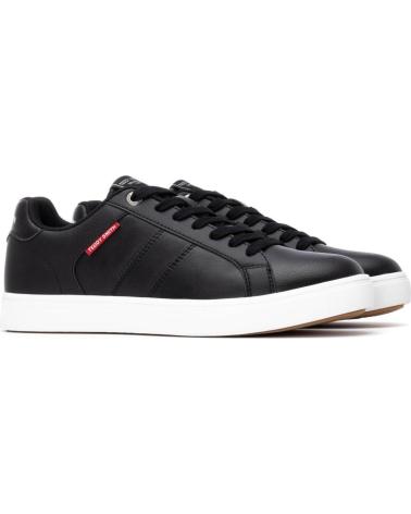 TEDDY SMITH 120307 SCHWARZE SNEAKER - KLASSISCHER URBANER STIL NEGRO