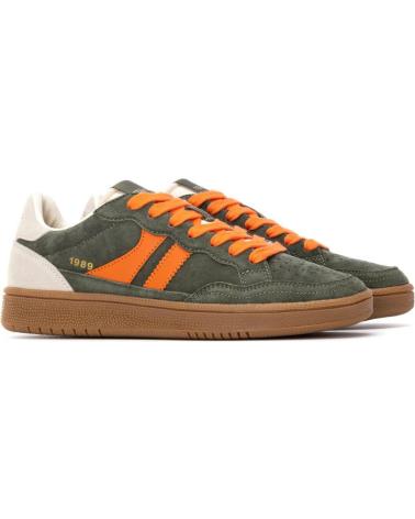 Home-TEDDY-SMITH-TEDDY SMITH 120310 KHAKI SNEAKERS WITH ORANGE LACES-KAKI