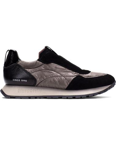 HISPANITAS SNEAKERS HI254222 KANSAS BLACK BLACKC001