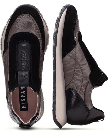 HISPANITAS SNEAKERS HI254222 KANSAS BLACK BLACKC001