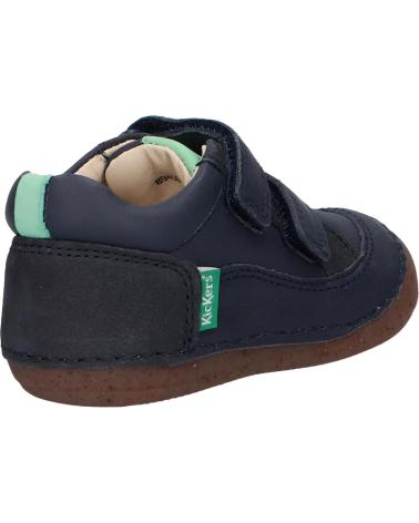 Schuhe für Mädchen und Junge KICKERS 894563-10 SOSTANKRO SHEE 10 MARINE