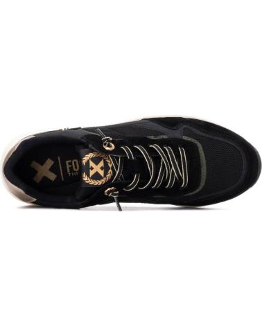 XTI 144206 BLACK CASUAL SNEAKERS NEGRO