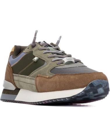 BASKETS DÉCONTRACTÉES HOMME XTI 144344 KAKI KAKI