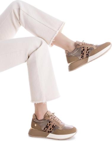 BASKET XTI 144672 TAUPE AVEC IMPRIMÉ LÉOPARD TAUPE