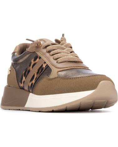 BASKET XTI 144672 TAUPE AVEC IMPRIMÉ LÉOPARD TAUPE