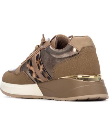 BASKET XTI 144672 TAUPE AVEC IMPRIMÉ LÉOPARD TAUPE