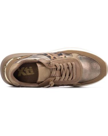 BASKET XTI 144672 TAUPE AVEC IMPRIMÉ LÉOPARD TAUPE